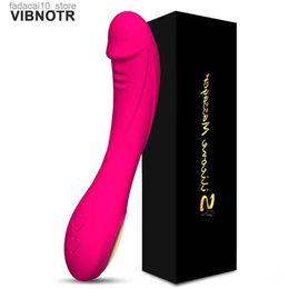 Overige Gezondheid Schoonheidsartikelen Dildo G-spot vibrator voor vrouwen Krachtige vagina Clitorisstimulator Zachte huid Gevoel Erotisch voor volwassenen Q240117