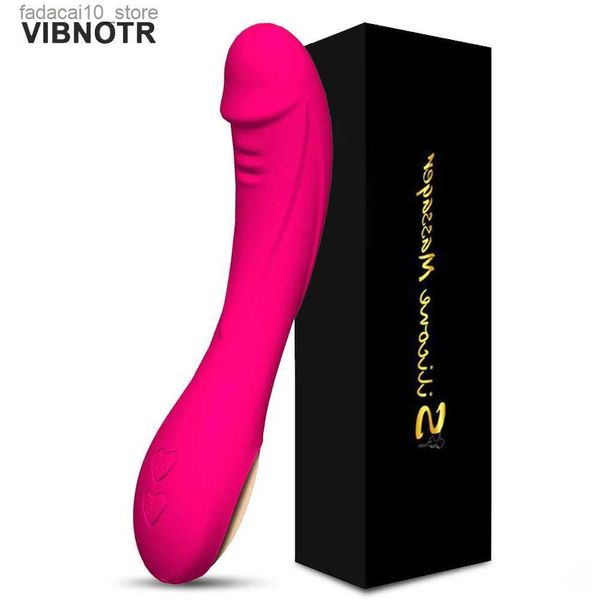 Otros artículos de belleza para la salud Consolador Vibrador del punto G para mujeres Potente estimulador del clítoris de la vagina Sensación de piel suave Erótica para adultos Q240117