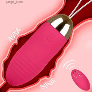 Autres éléments de beauté de la santé Stimulateur vaginal Stimulateur télécommandé sans fil Love Femme Falle Pinis Lesbian Vibrator Massage Kegel Ball Store Y240402