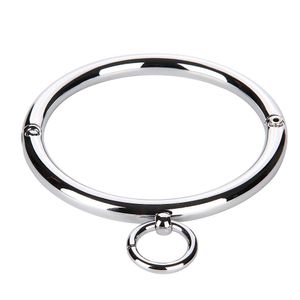 Autres articles de beauté de santé Collier Y féminin Colliers d'esclaves en acier inoxydable laminés / Bague de cou d'esclave Produits Adt / Jouet Bdsm Sm439 Drop D Dhwlm