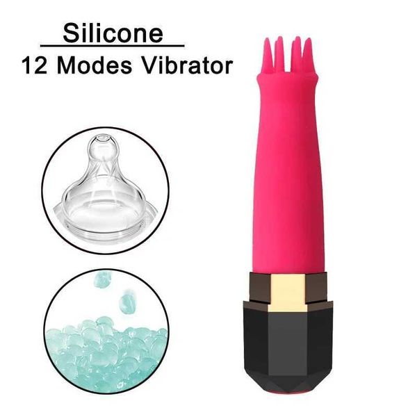 Autres articles de beauté de santé Fox Vibratrice clinique Nude Vibration Dildo Metal Sexetos Mens Remote Contrôle Toy sans fil Q240430