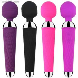 Andere gezondheidsschoonheidsartikelen G-Point Fake Penis Vibrator vrouwelijke magie toverstok waterdichte av vaginale en clitorale massager 18 volwassen pornografische producten Q240426