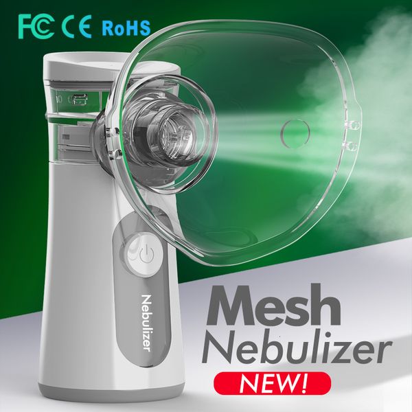 Autres articles de beauté pour la santé portables portables Autoclean inhalant nebulizer Mesh Atomizer Silent Inhaler Nebuliser Inhalator for Kids Nebulizador Portatil 230801