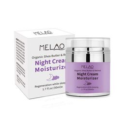 Autres articles de santé et de beauté Crème de nuit Melao de haute qualité Hydratant au rétinol organique Nourrissant Hyaluronic 50G Drop Delivery Dhuc8