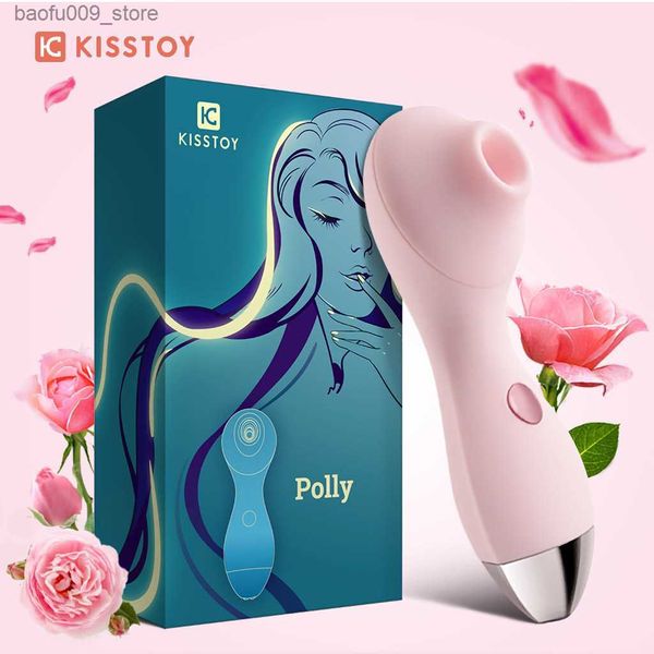 Otros artículos de belleza para la salud Kiss Polly Clit Sucker para mujeres Vibrador Estimular el clítoris Vibrador audlt Clítoris Masturbador Femenino Squirt Orgasmo Q230919