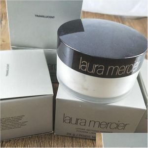 Outros itens de beleza para saúde Laura Mercier Pó solto à prova d'água de longa duração hidratante facial Maquiagem translúcida Dhtom