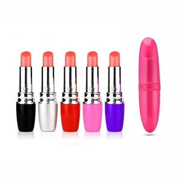 Otros artículos de belleza de salud Lápiz labial Vibe Dist Mini Vibrador Barras de labios vibrantes Saltar huevos Juguetes para mujeres Entrega de gota de alta calidad H DHVBA