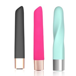 Overige Gezondheid Beauty Items MINI Silicone Bullet Vibrators USB Finger sexy Toys S