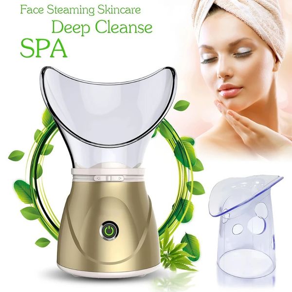 Autres articles de beauté de santé Nano Steamer Spa Pores Pulvérisateur à vapeur Peau Propre Suana Mist Vaporisateur Humificador Machine 231113