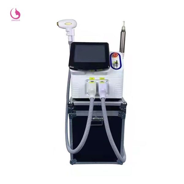 Autres articles de beauté et de santé Prix de la machine de retrait ND YAG Laser à diode 808nm 2 en 1 Machine de retrait de tatouage au laser Picosd