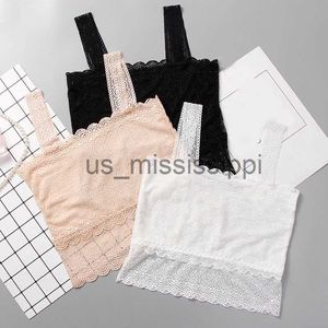 Otros artículos de belleza de salud Nueva mujer Camisetas sin mangas de encaje Base ahuecada Chicas jóvenes Bustier Bra Crop Bandeau sin costuras Top Mujeres Camis Venta al por mayor Envío de gota x0831