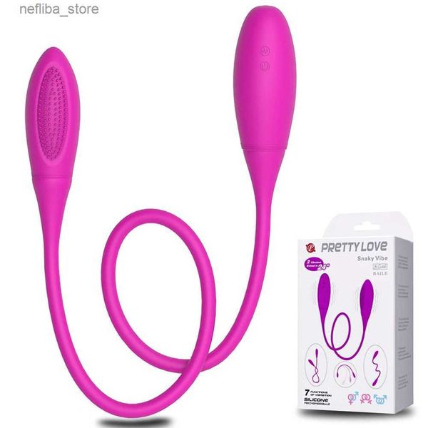 Otros artículos de belleza de la salud potente vibrador de consolador dual silicona vibrador adulto vibrador g-spot masajeador juguete para adultos para pareja estimulador de clítoris para adultos 18 l410