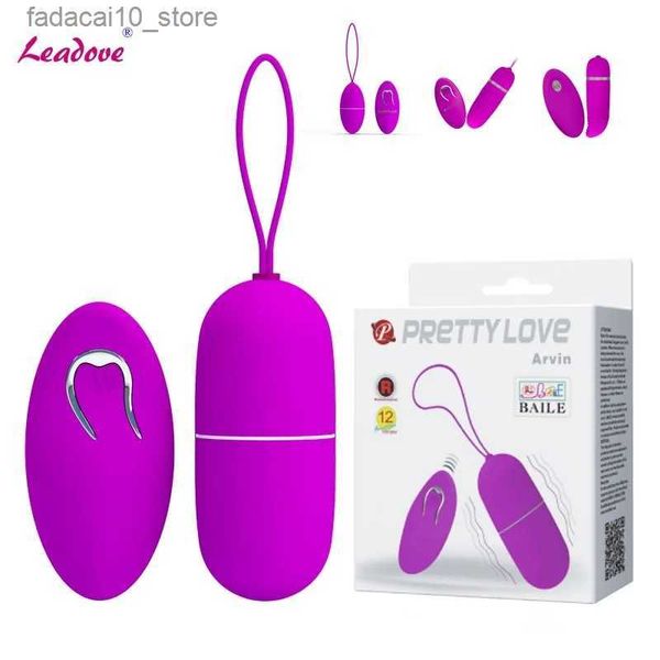 Otros artículos de belleza para la salud Pretty love 12 velocidades Control remoto inalámbrico Vibrador de bala Vibrador Producto para adultos Vibrador de clítoris para mujeres Q240119