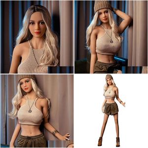 Overige gezondheid Schoonheidsartikelen Real Sile Doll Man Realistische animatie 158 cm Borsten Vagina Billen Kutje Sexy Adt Love Fl Size Masturbatie Otpfn