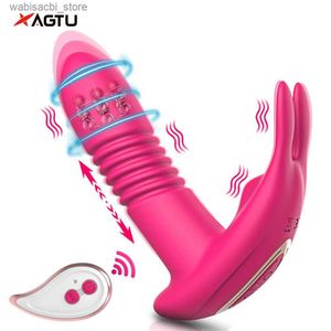 Andere gezondheidsschoonheidsartikelen afstandsbediening slipjes stuwkracht Vibrator voor vrouwen draagbare stimulator g spot dildo vrouwelijke masturbator speelgoed voor volwassenen 18 l49