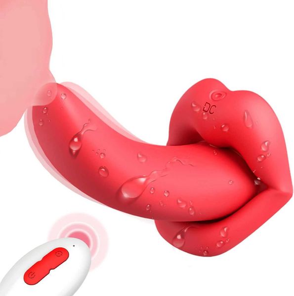 Autres éléments de beauté de la santé Télécommande Terme Licking Vibratrice Femme Stimulateur de clitoris oral G Masseur spot Adult Goods S pour femmes culotte y240503