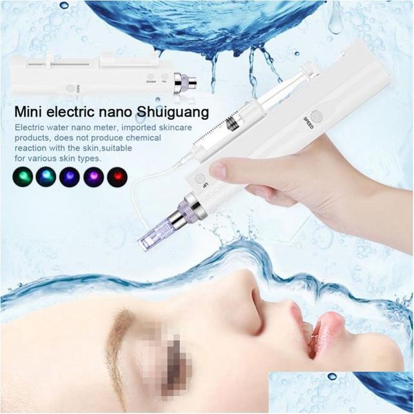 Autres articles de beauté de santé Conseils de cartouche d'aiguille de remplacement pour mini mésothérapie Meso Gun Derma Pen Micro Stamp Anti-âge Facial Dhpvl