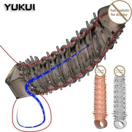 Autres articles de beauté pour la santé Réutilisables bouchons d'oreille pour hommes anneaux de pénis en silicone anneaux retardés implantation améliorée érection yoys buse de lin berne anneaux d'oreille Q240521