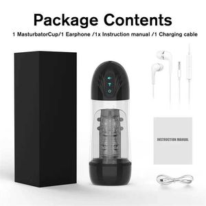 Autres articles de beauté de santé robot automatique Mens masturbation sexuelle Dispositif de vibration sexy intime pour le vagin artificiel mais Tools Toys Q240430