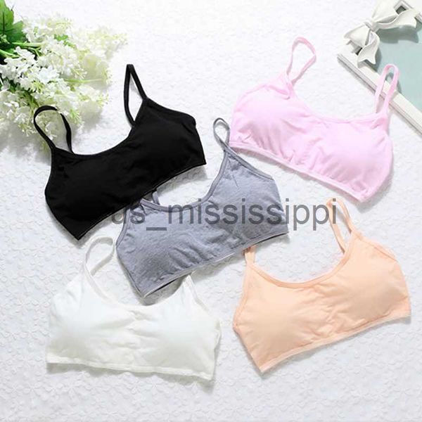 Autres articles de beauté de santé S Coton Rembourré Bras Femmes Tube Tops Sous-vêtements Enfants Adolescents Sous-vêtements Doux Jeunes Filles Soutien-Gorge Lingerie x0831