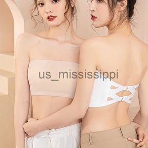 Overige Gezondheid Schoonheidsartikelen Naadloze Onepiece Tube Tops Dames Uitneembare Pads Intimates Basic BlackWhiteSkin Dames Strapless Bh Bandeau Sexy Lingerie x0831 x0901