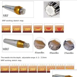 Autres articles de beauté et de santé Accessoires de vente Conseils de micro-aiguilles Morpheus fractionné 8 Microneedle RF pour le lifting de la peau du visage Hine Go Dh90M