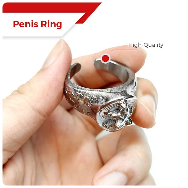 Otros artículos de belleza para la salud sexyy Lady Metal Penis Ring BDSM Slave Male Cock Ring