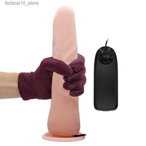 Autres articles de beauté de santé Ventouse Gros gode Vibromasseur de pénis réaliste pour femmes Femme G-Spot Vagin Produits érotiques pour adultes Sexy Sexshop Q240117