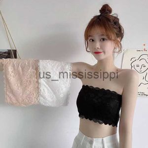 Autres articles de beauté de santé Été femmes dentelle bandeau haut solide respirant sans bretelles soutien-gorge bandeau doux sans couture femmes décontracté débardeur hauts court gilet x0831