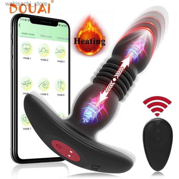 Otros artículos de belleza de la salud TOMAS VIBRADOR VIBRADOR ANAL VIBRADOR DE TOMAS REMOTOS DE VIBRADOR INALLADO PARA MUJERES DESCUNTO DE MASA MASAGER MASSAGER MASSAGER BUTTPLUG L49