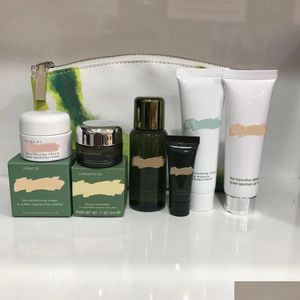 Autres articles de beauté Health Kit de qualité supérieure 6 pièces avec sac 7 ml Crème hydratante L Expression Eye 4Ml Réparation Essence 5 ml Sérum 30ml DHCOP