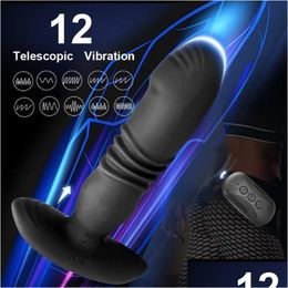 Andere gezondheidsschoonheidsartikelen Toy masr umania mannelijke prostaat mas stuwkracht dildo vibrator buttplug voor mannen gay anale pluggen stimator speelgoed dhdtc