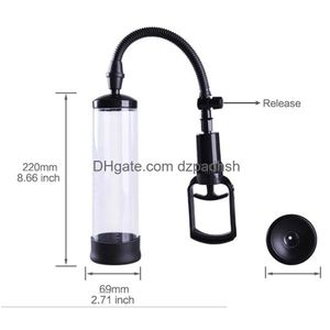 Autres articles de beauté de santé Sous vide Penis Extender Agrandisseur Jouet pour hommes Pompe Masturbation Stimulateur USB Charge Jouets masculins 021 Drop Del Dhfsm