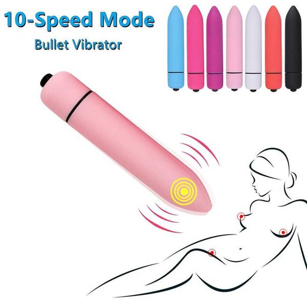 Autres éléments de beauté de la santé Vibrator s Mini Bullet Vibrateurs pour les femmes G Spot Clitoris Stimulator vibrat Femme Vagin anal Masturbation Tools Y240503