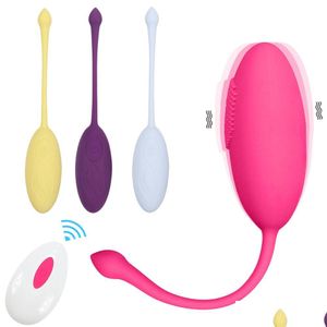 Autres articles de beauté Health Beauty Wireless Bluetooth Dildo Vibrator Toys for Women Control Control Wear Vibrant Vagin Ball Panties Toy A DHAQW