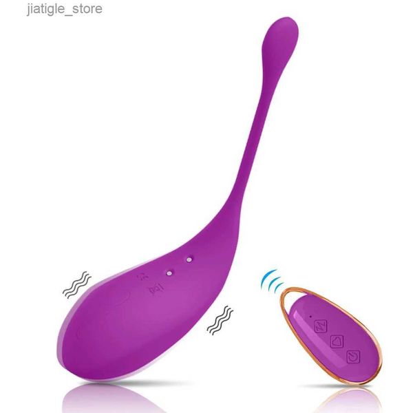 Otros elementos de la salud del control remoto inalámbrico Vibrador para mujeres Bola vaginal Estimulador del clítoris Anal Potente Y240402