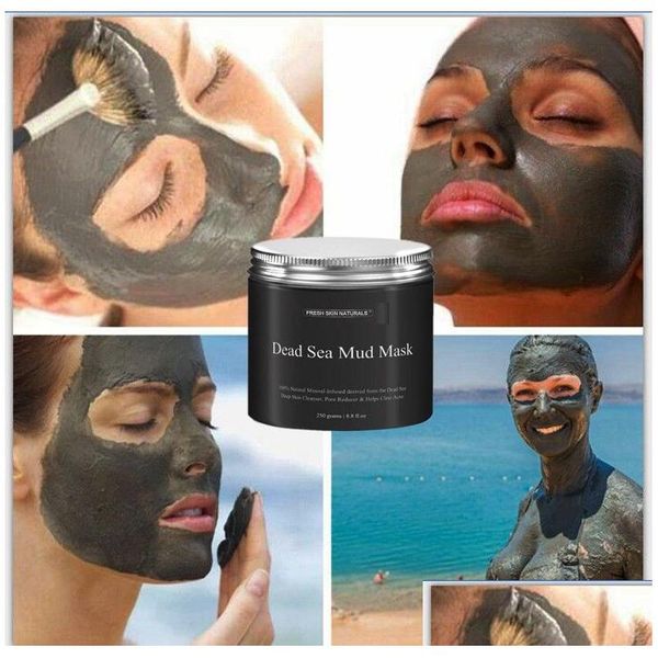 Autres articles de santé et de beauté Femmes Visage Soins de la peau Traitement du visage 250G Pure Body Naturals Dead Sea Mud Mask Drop Delivery Dhx2N