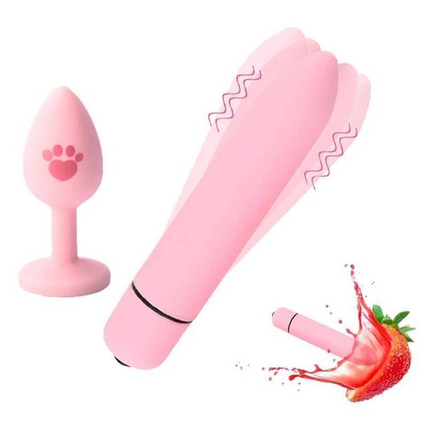 Autres articles de beauté de santé Y et mignon Cat Claw Plug Plug Silicone Anal Plug Uni Plug Adult Toy Y240503