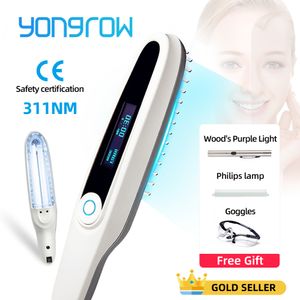 Andere gezondheidsschoonheidsartikelen Yongrow UVB Ultraviolet P Anteapie -instrument Vitiligo behandelingslamp laser psoriasis 230325