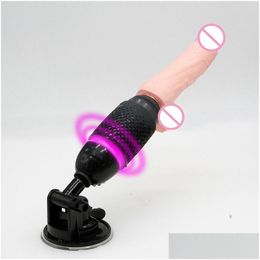 Autres articles de soins de santé Gode réaliste Hine Adt Vibromasseur électrique Femme Stimulateur vaginal Jouet vibrant G Spot Stimulateurs de clitoris Fem Dhxvr