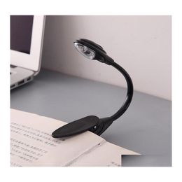 Autre décor à la maison ménage LED lecture projecteur chambre mini clip bureau serpentine petite lampe de bureau extérieur veilleuse mticolor 2 dhe0m