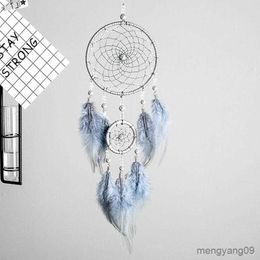 Other Home Decor Original grey dream ring Indian feather hanging art gifts to bestie friends creative valentine's day gifts R230630