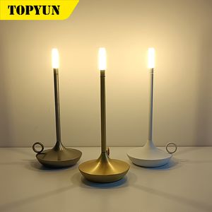Other Home Decor Table lamp for bedroom Rechargeable Wireless touch lamp Camping candle Creative lamp rechargeable USB-C desk lamp 230718