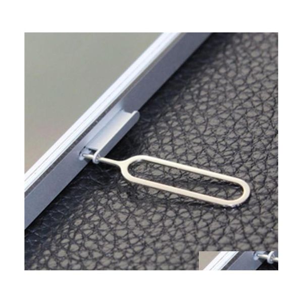 Other Home Garden 1000Pcs Outil de retrait d'insertion de carte Sim Ouvre-aiguille Plateau d'éjection Eject Pin Open For Smart Phone Drop Delivery Dhfux