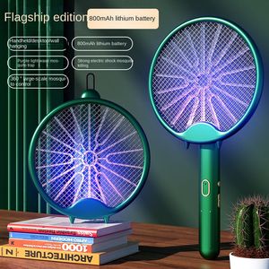 Other Home Garden 2023 Folding Electric Mosquito Swatter Rechargeable Durable Household Fourinone Fly Lithium Battery 230619