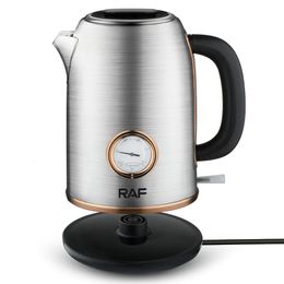 Autres Home Garden 2L Bouilloire électrique en acier inoxydable Appareils de cuisine Smart Samovar Thé Café Thermo Pot avec affichage de la température 231130