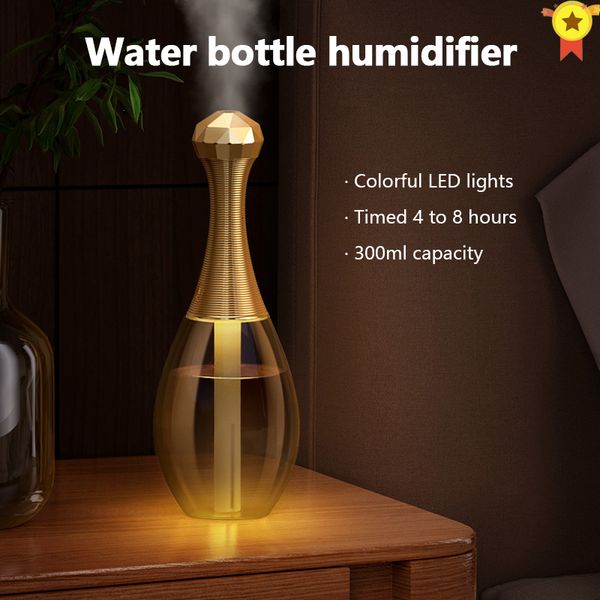 Autre Home Garden 300ML humidificateur d'air ultrasonique mini diffuseur d'aromathérapie vaporisateur portable USB atomiseur d'huile essentielle lumière LED voiture domestique 230422