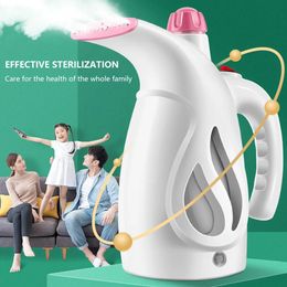 Autre Jardin de la maison 800W Vapeur de vêtements portatif Fer à vapeur électrique portable Réservoir d'eau de 200 ml Mini machine à repasser verticale pour voyage 231025