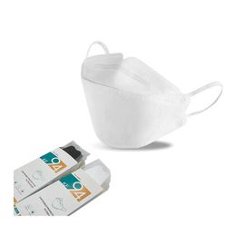 Otro Home Garden Adt Kf94 Paquete individual Mascarilla Mascarillas a prueba de polvo Máscaras en forma de sauce con caja al por menor Entrega de gota Dh4Qe