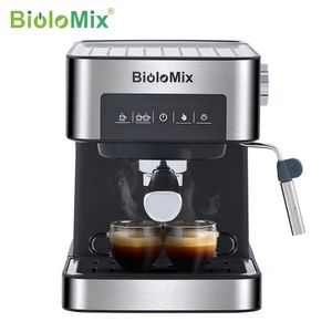 Otro Home Garden BioloMix 20 Bar Tipo italiano Cafetera Espresso con varita espumadora de leche para Cappuccino Latte y Mocha 230211